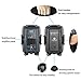 PRORECK PARTY 12 Portable 12-Inch Woofer 2-Way Powered PA Speaker System Combo Set with Bluetooth/USB/SD Card Reader/FM Radio/Remote Control/Speaker Stand