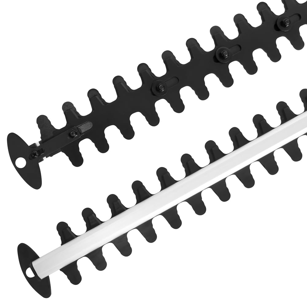 VONROC Taille-haie électrique 600W - Lame 660mm - Poignée pivotante 180° - Distance Lames 16mm - Softgrip - Frein électrique - Boîtier Inclus - Modèle HT505AC
