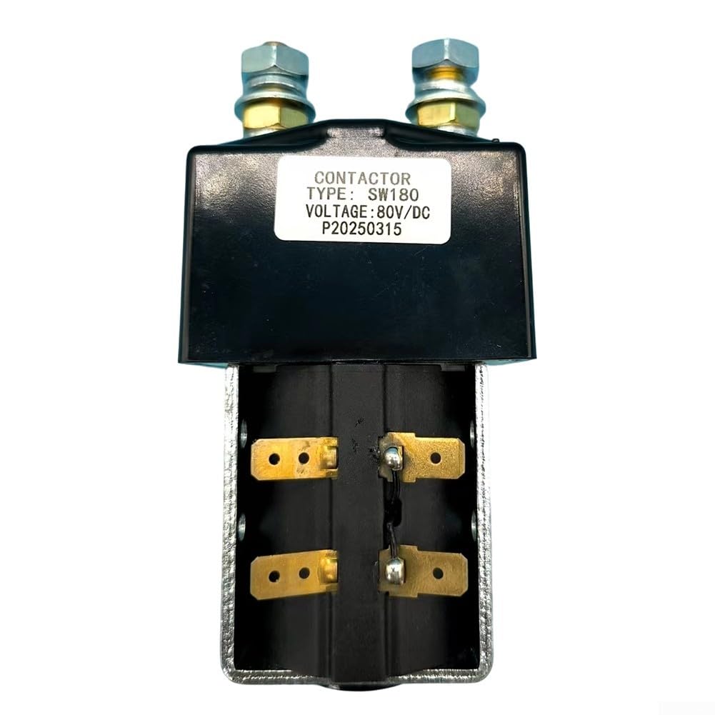 Para Alight SW180B-14 Contactor principal, carcasa de metal 80V para automatización de control de motor, interruptor eléctrico industrial compacto (SW180B 80V)