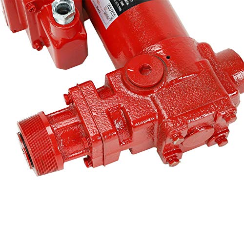 SUPERFASTRACING 15GPM 12V Heavy Duty Fuel Pump Rotary Vane Fuel Gas Transfer Pump (Pump Only)