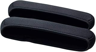 STOBOK 1 par de Fundas de Asiento para reposabrazos, Cojines para Codo para Silla de Oficina, Soporte para Brazo antebrazo, cojín Suave Fondo Antideslizante – Talla S (Negro)