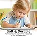 Fosmon Youth Series Kids Stylus Pen for Apple iPad Air Mini Pro, Kids Edition Tablet, Dragon Touch, Galaxy Tab A E, Leapfrog Epic LeapPad, Nabi JR, Chromo Android Tablets Smartphones (5 Pack)