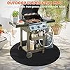 Huchiz 48'' Fire Pit Mat for Solo Stove Bonfire, Double-Sided Fireproof Under Grill Mat Deck Patio Protector Pad, Round BBQ Mat for Solo Stove Accessories, Easy to Clean, Reusable #4