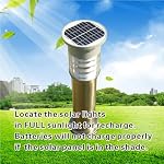 Kinon Double A Rechargeable Batteries 1.2V NiMH AA 1300mAh (12 Pieces) for Outdoor Solar Lamp Lawn Garden Landscape Pathway Backyard Porch and Patio Lights