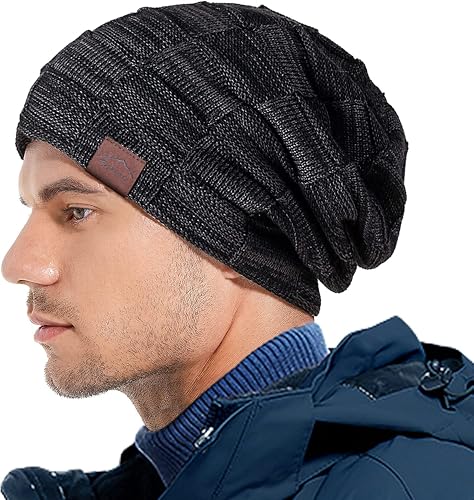 Image of DENIMHOLIC Winter Cap for Men, Beanie Cap for man,Winter Cap for Women, Woolen Cap for Women, Woolen Cap for Men
