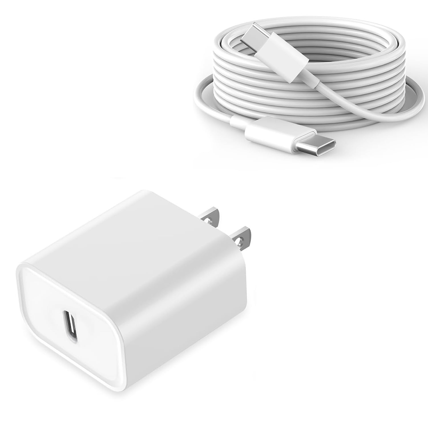 【2025新登場】iPhone17/16 タイプc 充電器 cタイプ 20W 急速充電 USB C-C PSE認証済み 充電ケーブル 1M付き アイフォン iPhone17/ 1615/Pro/Max その他USB-C機器対応（20W C-C）
