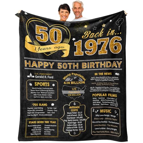 50th Birthday Gifts for Her/Him, 50th Birthday Gifts for Women