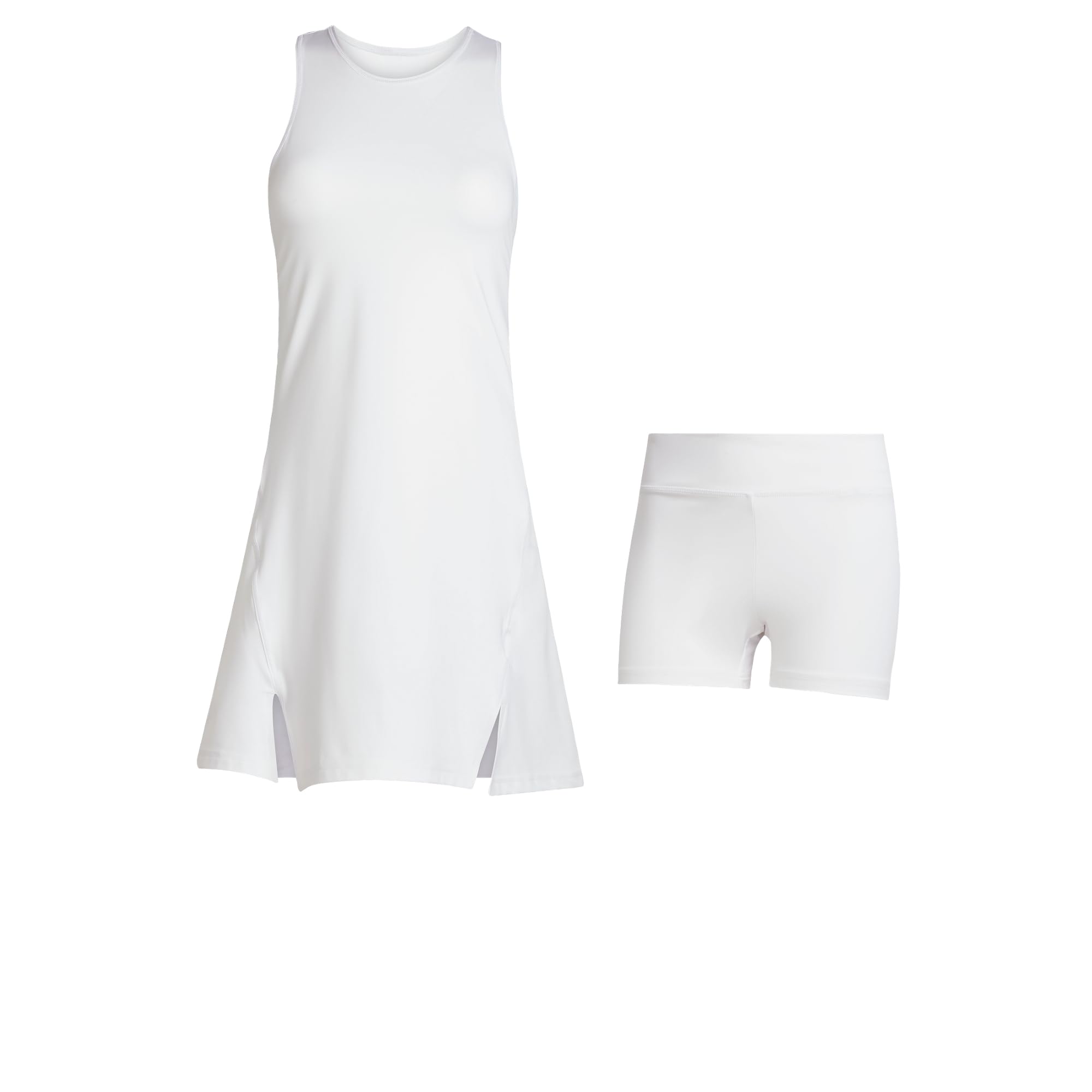 adidas Women's Club Tennis Climacool Dress, White, S
