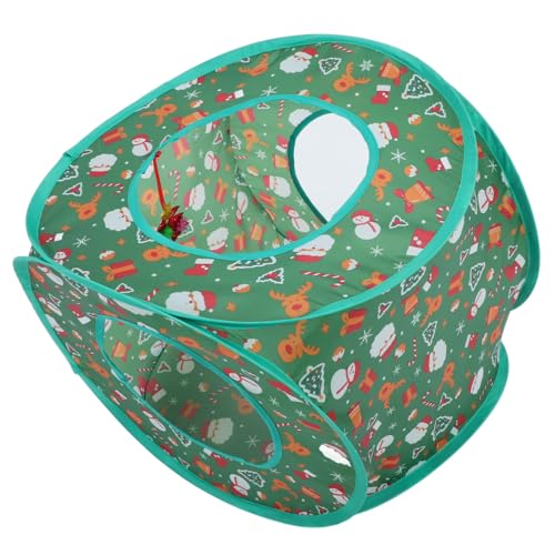 KJOET 折りたたみ可能な 猫 の 室内用 インタ ブ 猫ネル ウサギ対応 遊び