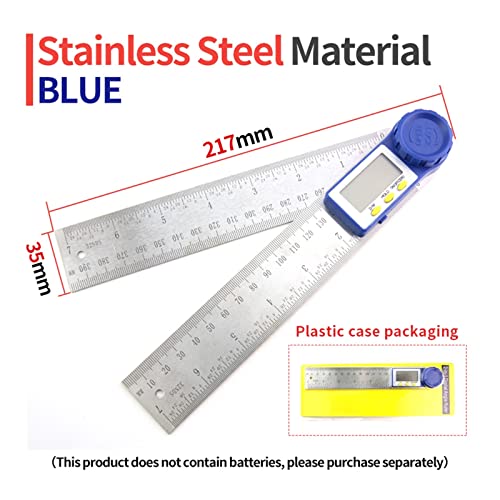 �S�j�I���[�^�[�d�q���x��f�W�^���Q�[�W�p�x����c�[���}���`�A���O����K�؍H�c�[�����[�^�[�p�x�t�@�C���_�[ �p�x���� ��������(Protractor Blue P2)