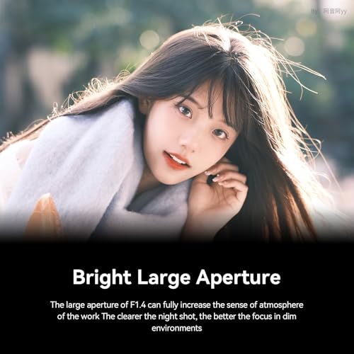Image of Brightin Star 50mm F1.4 Manual Focus Prime Lens for Fujifilm XF-Mount Mirrorless Cameras - APS-C MF Large Aperture Standard Fixed Lens, Fit for XT5, XT4, XT30, XPRO3 /2, XT200, XS-10, XA7, XE4 /2, XH1 /2