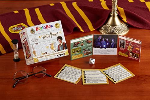 Asmodee - BrainBox: Harry Potter, Mind Learning and Training Game, 1-16 Players, 8+ Years, Italian Edition - Image 4