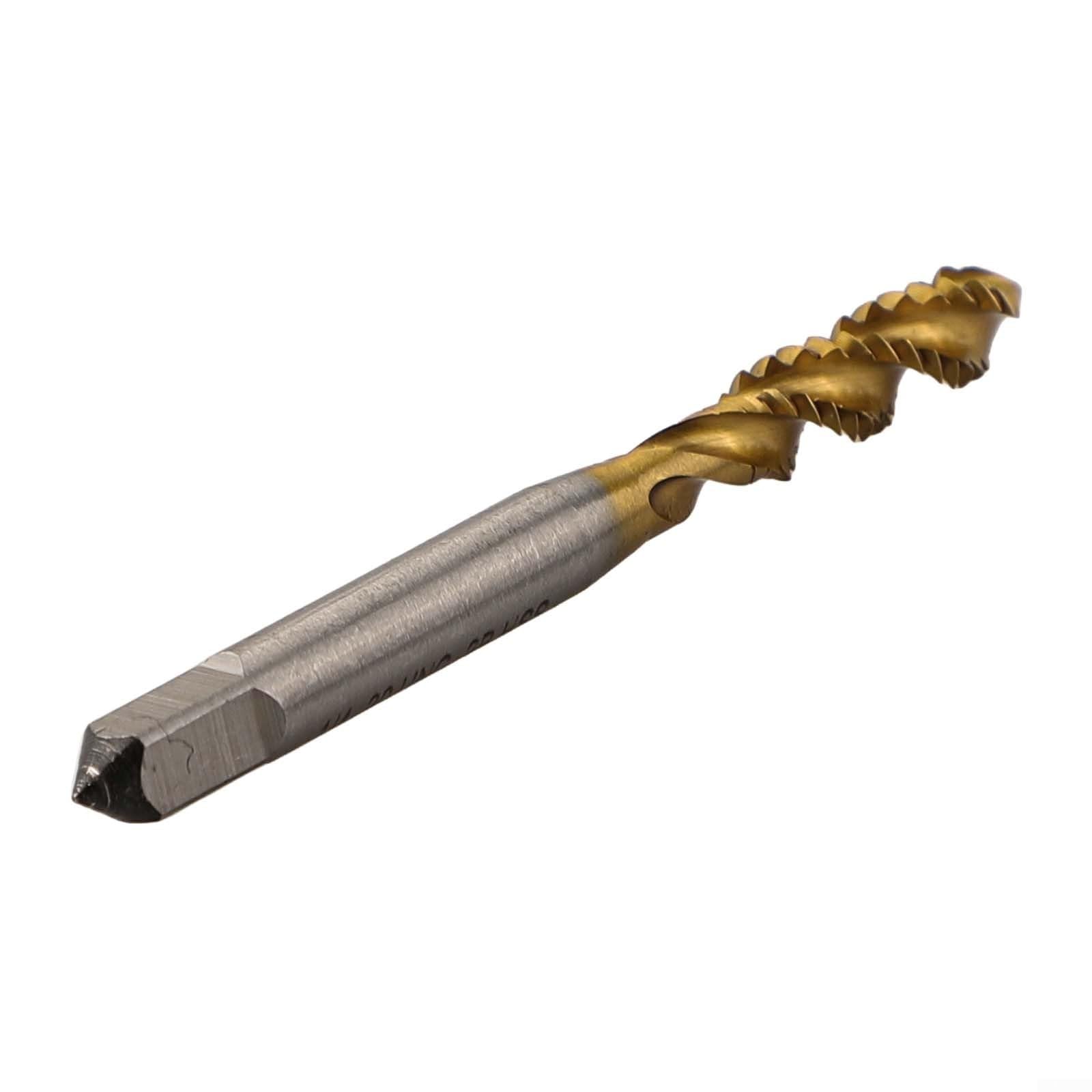 Maschio a spirale scanalato HSS 1/4 20 UNC per maschiatura acciaio, alluminio e plastica dura