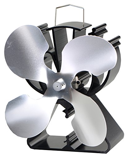 Open Heat Activated Fan For Wood Stove | VODA