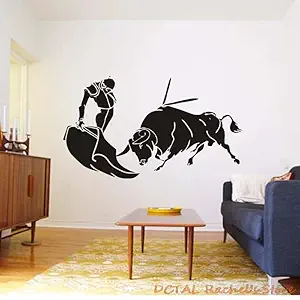 GADGETS WRAP Wall Decal Vinyl Sticker Tor?ador Bullfighter in Action for Office Home Wall Decoration