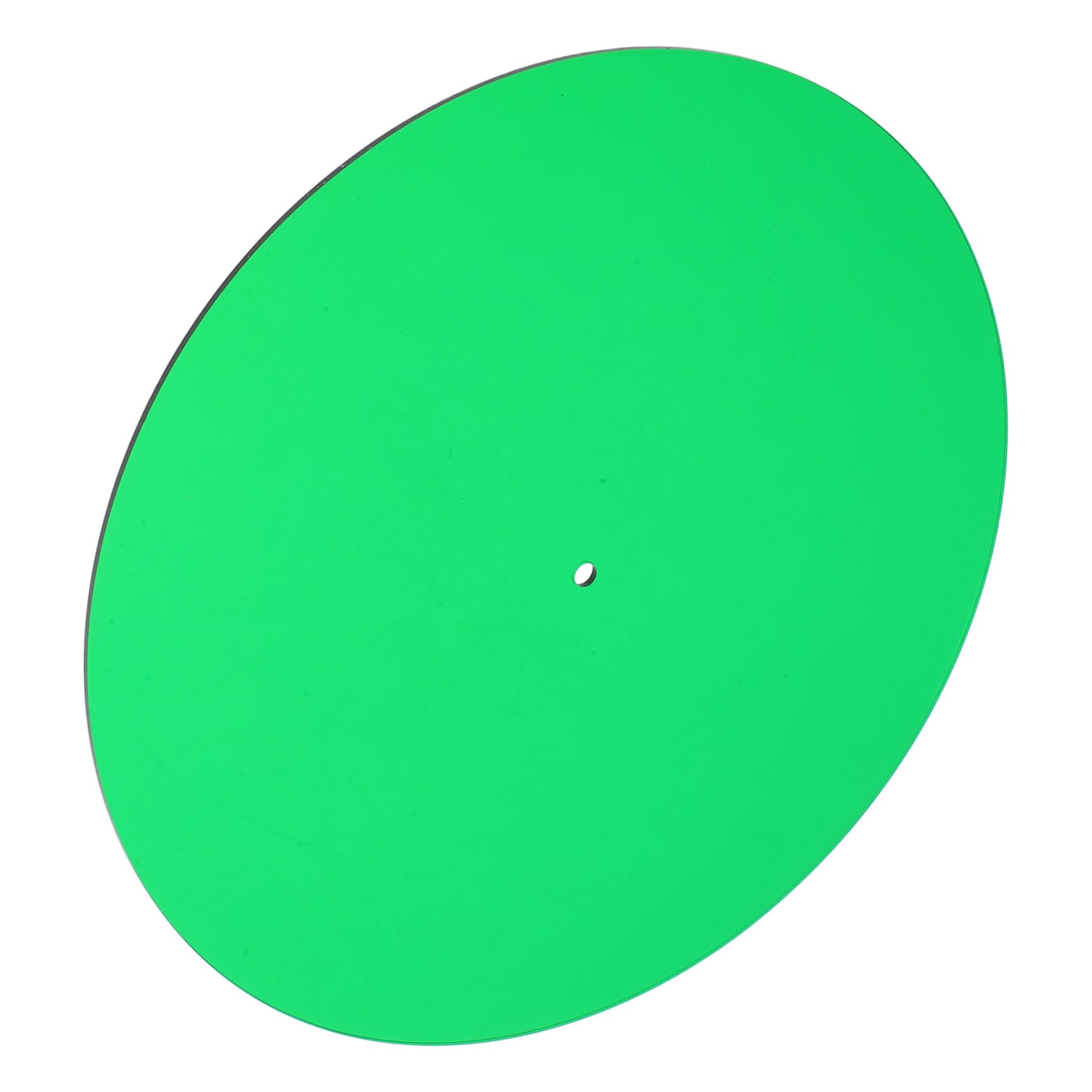 Toddmomy Turntable Platter Mat Acrylic Record Player Pad Vibration Reducer Noise Reduction Mat