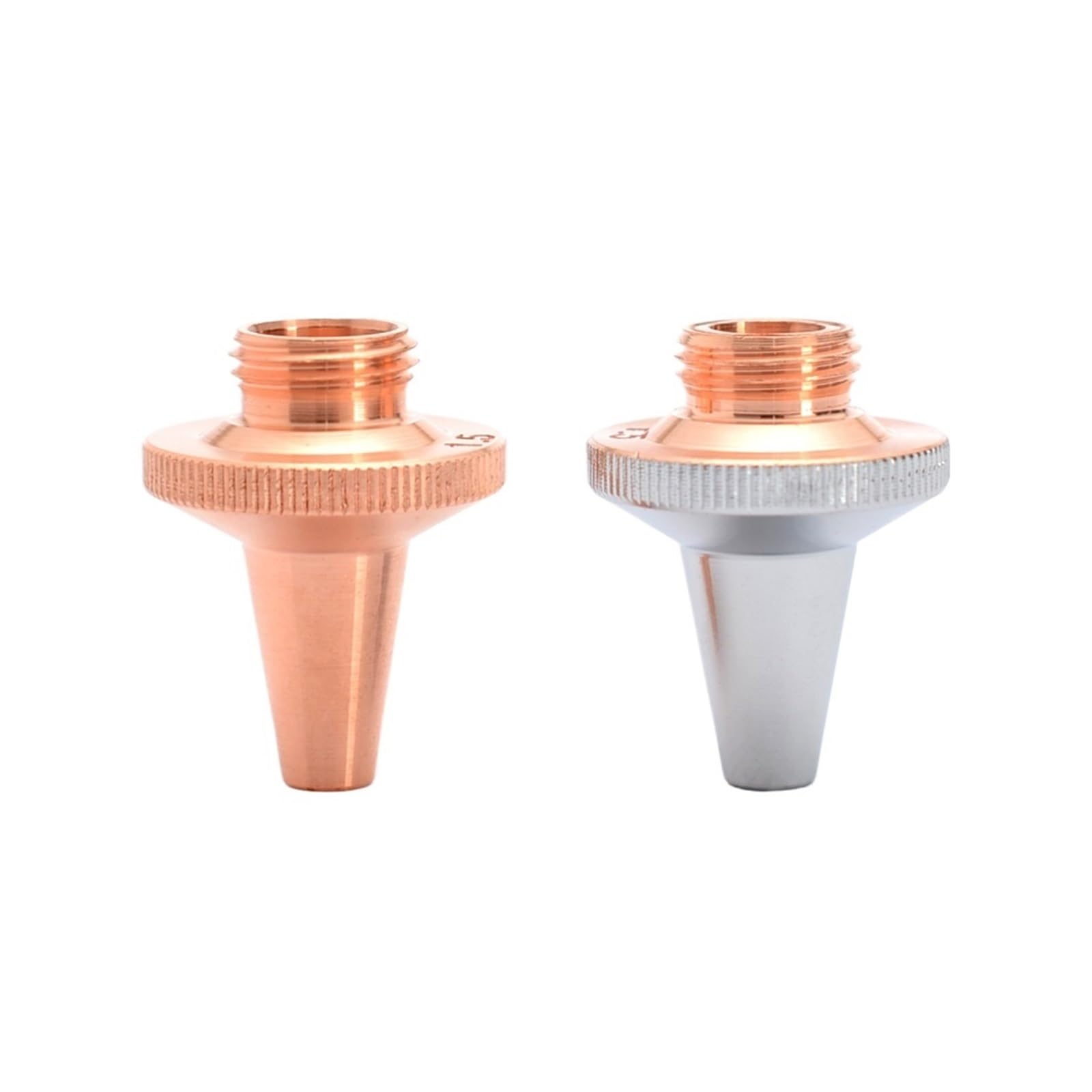 OJHFJMGH Laser Nozzles ， Laser Nozzle D15xH19xM8mm for Fiber Head Cutting Nozzles(3.0mm,Double Layer)