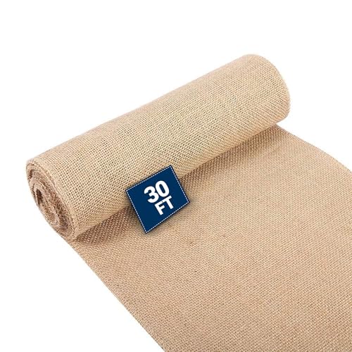 ProYard Natural Burlap Fabric Roll - Garden Plant Cover, Jute