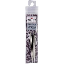 ChiaoGoo Needle Tip 4" 10cm for Twisted Red Racing Interchangeable Set Size US 4 3.5mm 7504-4