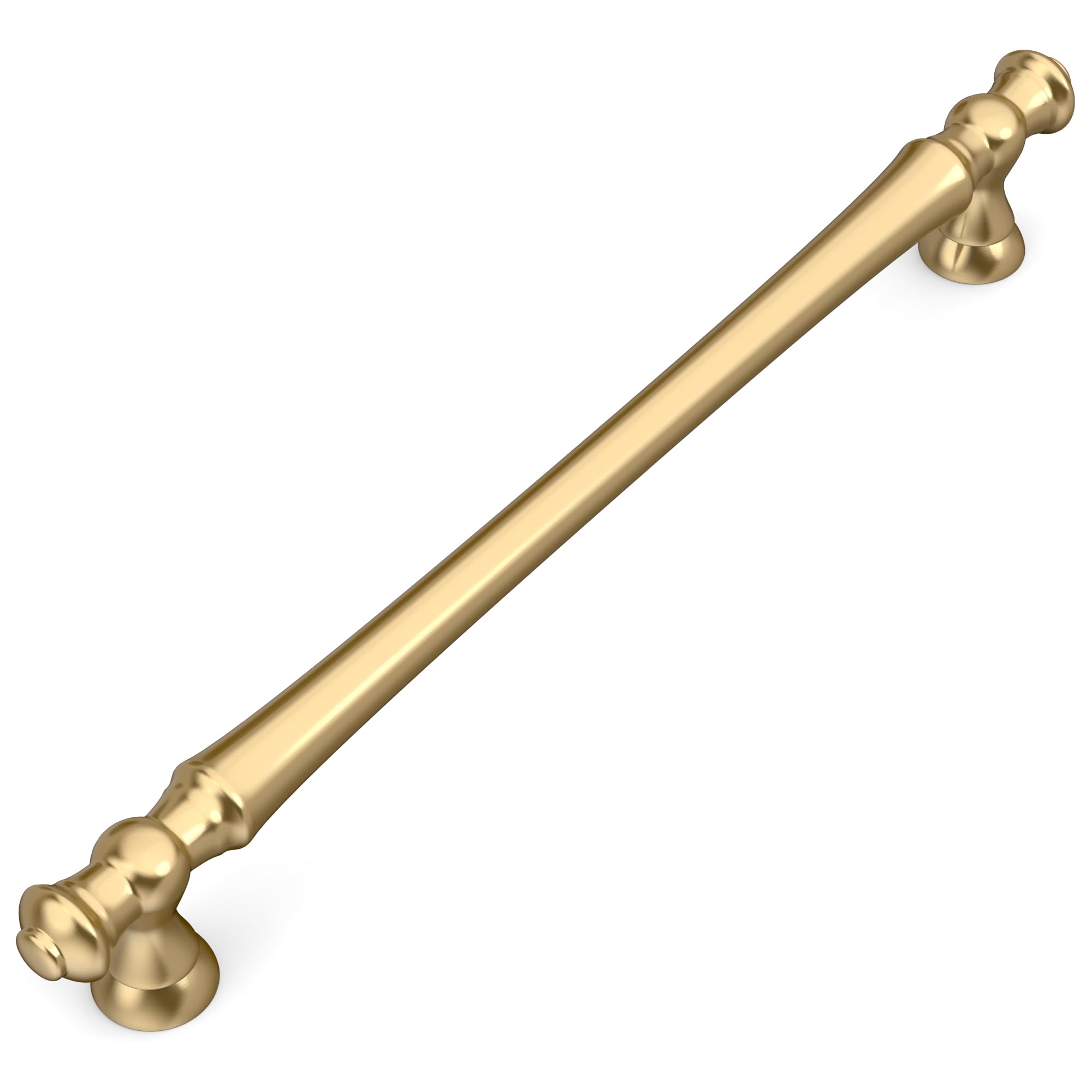 Amerdeco 10 Pack Champagne Bronze Cabinet Pulls 9 Inch(228mm) Hole Center Cabinet Hardware Kitchen Cabinet Handles for Bathroom Drawer Pulls Dresser Pulls ZH0014 — image 1