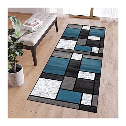 Swociro Hallway Runner Rug, Custom Size Backed Non-Slip Area Rugs Runner, Kitchen Entryway Bedroom Washable Carpet for Hallway Laundry Living Room (Color : C, Size : 0.6x0.8M)