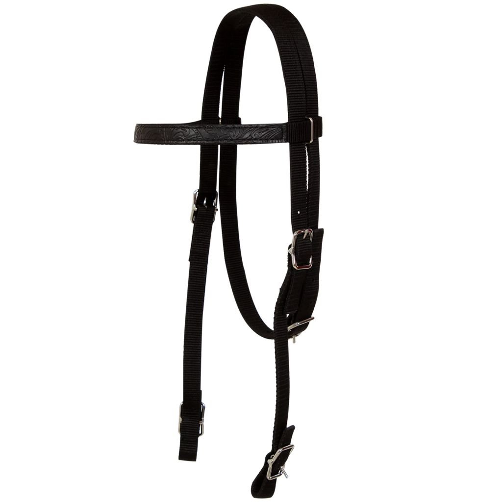 Festnight Sella Western/Sella per Monta Western Equitazione Completa Testiera e Pettorale in Vera Pelle 17" Marrone/Nero