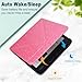 Caweet Case for Kobo Libra Colour 7 Inch 2024 Release, Premium PU Leather Origami Stand Protective Sleeve Cover with Auto Wake/Sleep Feature, Glitter Pink
