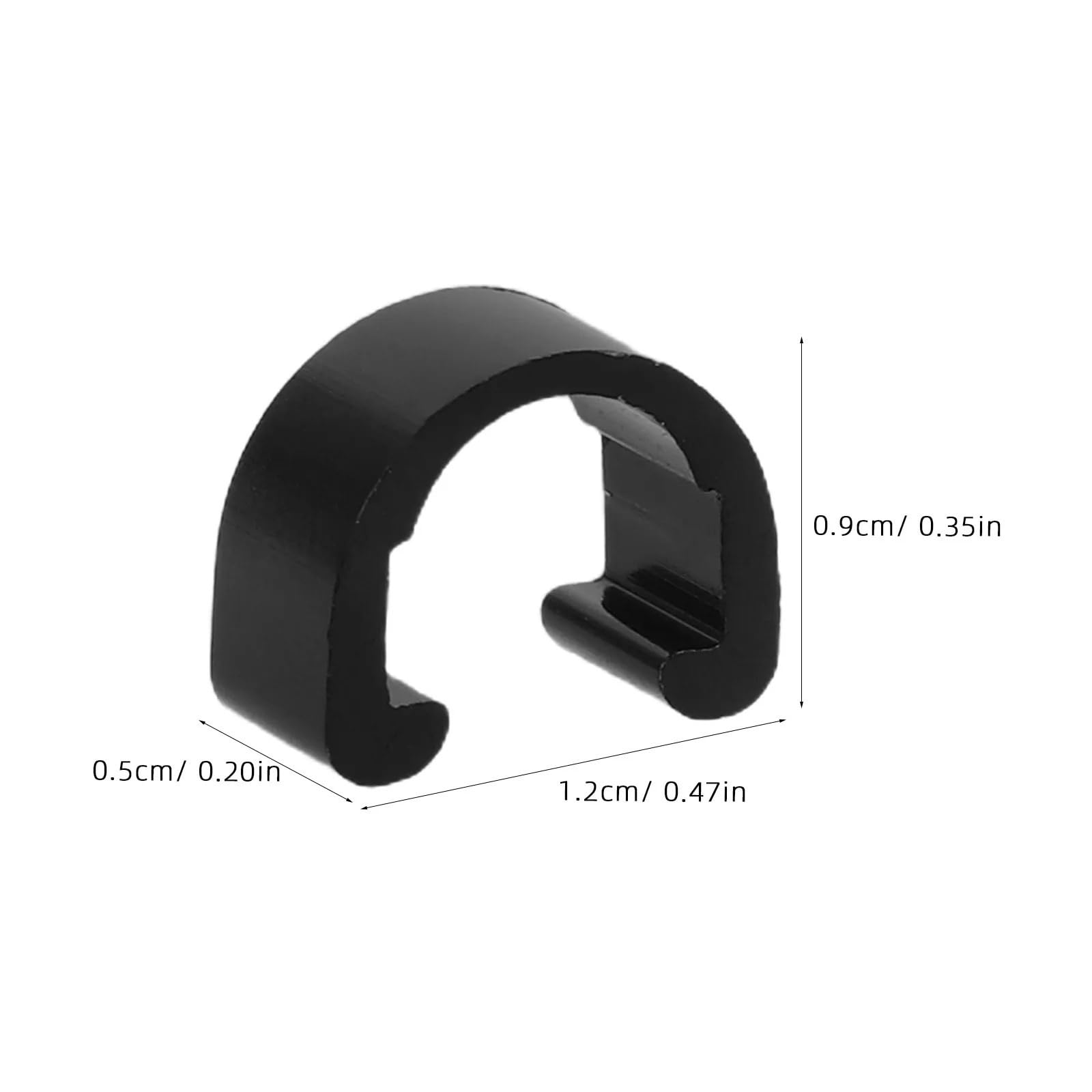 Câble de Vélo en Alliage d'Aluminium C-Clips Colliers de serrage en C for câble alliage, 80 pièces, for vélo