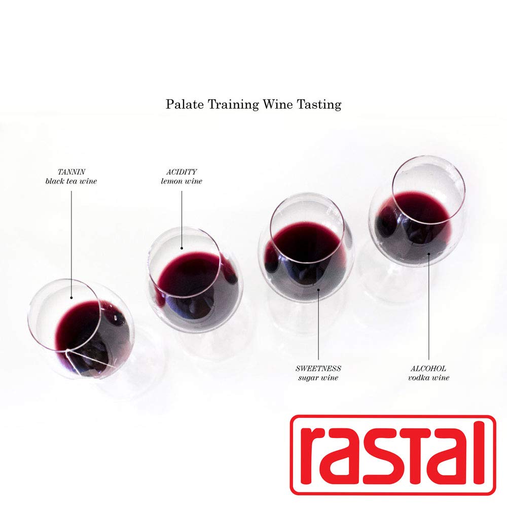 Rastal - Set n° 6 Verres à vin INAO Dégustation - MODELE 23 - Capacité 23 Cl. - Matériau cristallin - Verre à vin