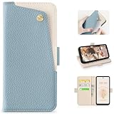 CASSYOOK for moto g66j 5g ケース 手帳型 moto g66y 5g ケース 財布型 カードポケット付き モトローラ g66j ケース 全面保護 カード収納 横置きスタンド機能 高級PUレザー おしゃれ 上質な手触り 擦り傷防止（motorola moto g66j 5G / motorola moto g66y 5G対応）ブルー