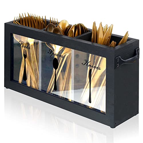 Nuenenwoodensilverwarecaddyflatwarecutleryholderrusticspoonforkandknifecountertopholder3sectionflatwaredispenserutensilorganizercontainersforhomekitchenrestaurant Urban Country Home Decor Nuenen wooden silverware caddy flatware cutlery holder rustic spoon fork and knife countertop holder 3 section flatware dispenser utensil organizer containers for home kitchen restaurant urban country home decor