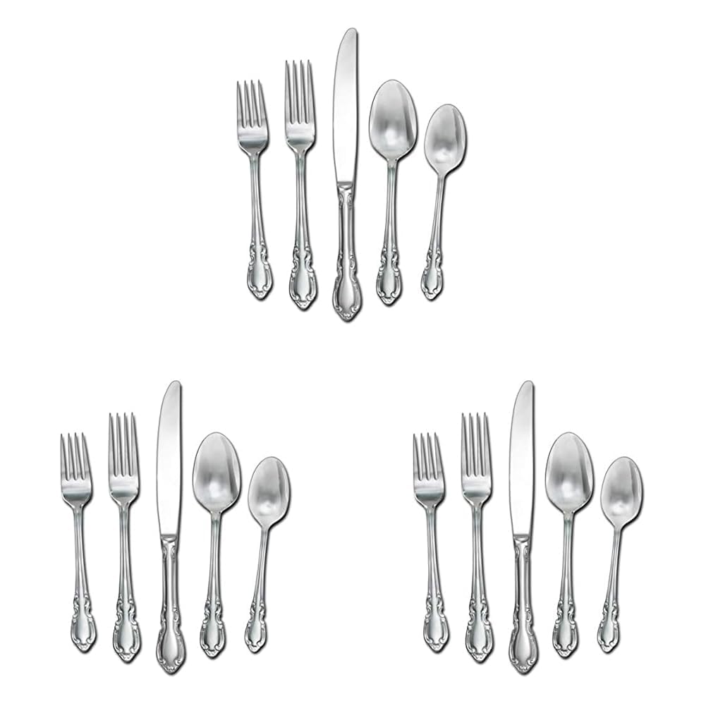 Pfaltzgraff Vienna 20-Piece 18/0 Stainless Steel Flatware Set — Amazon image 11