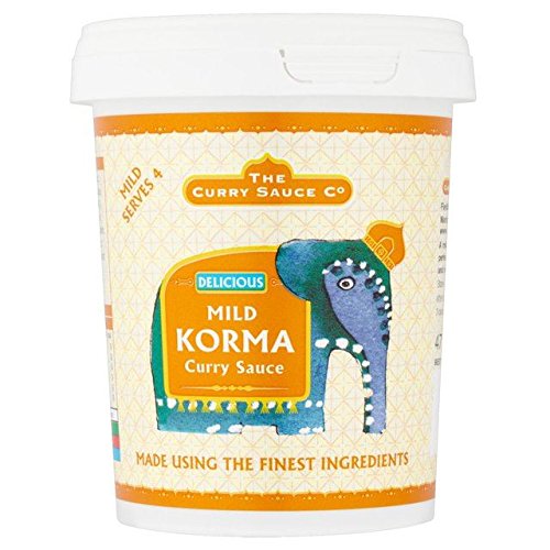The Curry Sauce Co. Korma De Salsa De Curry 475g (Paquete de 2)