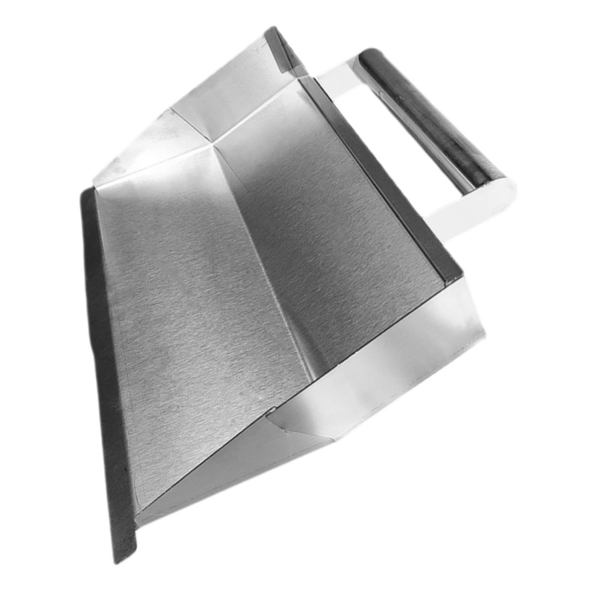 UKCOCO Truelle Enduire Inox Ergonomique pour Finition Plâtre Mur Intérieur Multi-usages Outil Lissage Ciment et Résistant