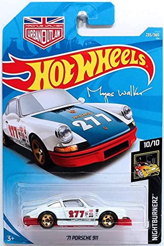 Hot Wheels 2018 50th Anniversary Nightburnerz Magnus Walker '71 Porsche 911 miniatura 2