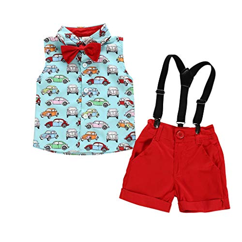 Daoope Vestiti Bambina Ragazzi Estate Senza