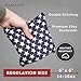 Play Platoon Weather Resistant Cornhole Bags Set of 8 - American Flag Corn Hole Bags (Stars & Stripes) - Outdoor Toss -Regulation Size & Weight