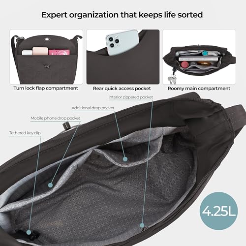Image of Travelon Anti-Theft Runways Medium Crossbody