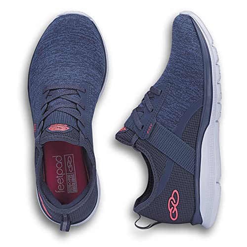 Tênis Easy/650, Olympikus, Feminino, Marinho/Rosa, 38