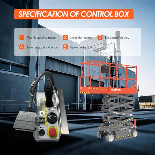 Image of 156879 Control Box, for Hydraulic-Driven Skyjack Scissor Lifts SJIII 3215, 3219, 3220, 4620, 4626, and 4632 Replace 156991