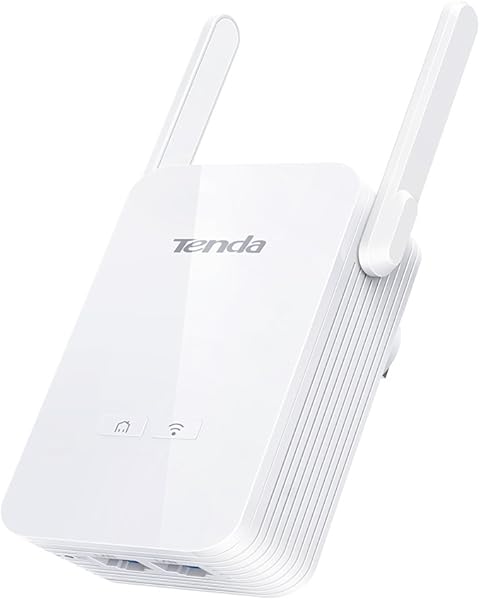 Tenda PA6 adattatore di rete powerline 1000 Mbits Collegamento ethernet LAN Wi Fi Bianco 1 pezzoi