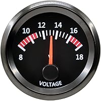 Vista 8 de ESUPPORT - Kit de medidor de presión de aceite para coche universal de 52 mm, con indicador de presión, luz LED blanca, pantalla digital, electrónico