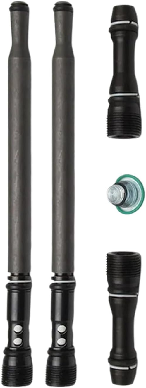 Fuel Supply Tube Stand Dummy Plug Kit 6E7Z-9A332-A 6E7Z-9A332-B Compatible with Ford Engine 6.0L Vehicle F250 F350 F450 F550 F650 F750 E-350 E-350 E-450 Excursion 2003-2010