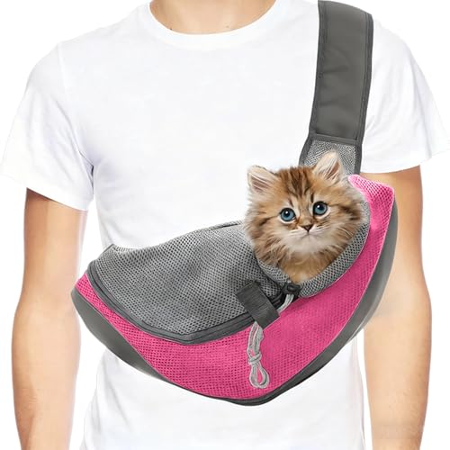 Hundetragetasche, Haustier Hundetasche mit Verstellbarem, Tragetuch Klein Hund Tragetasche Welpen Uâ€¦ – Miniatur