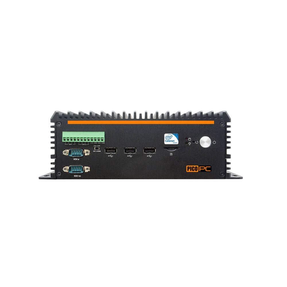 3865U 2 LAN 10 COM GPIO Fanless Industrial Mini PC Mini PC Desktop Computer (con 8GB DDR4 RAM e 240GB SSD mSATA)