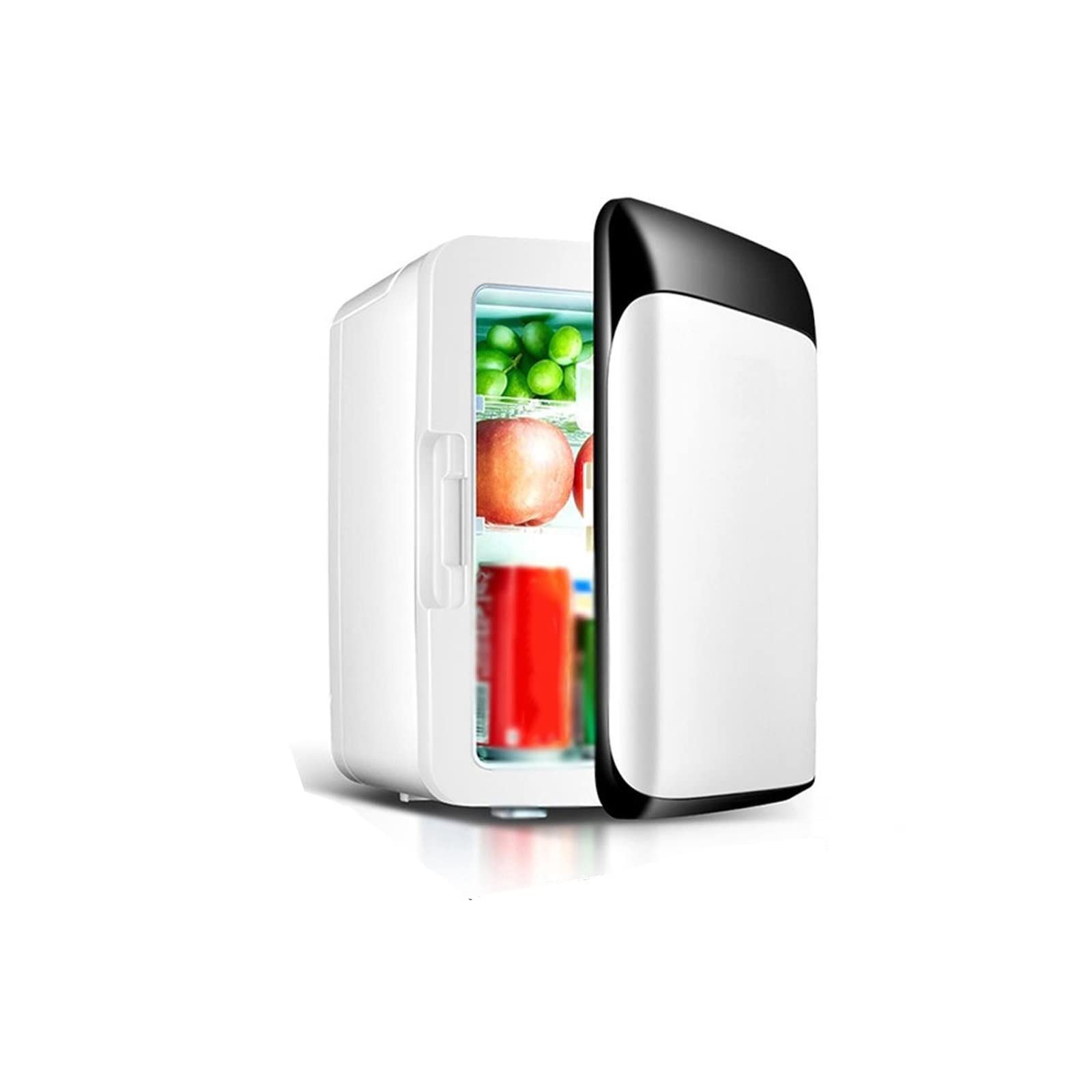 DieffematicBX Nevera Pequeña 10L Mini Car Refrigerators Portable Cooling Warming Fridge Freezer Cooler Travel Warmer for Auto Use Outdoor Picnic Travel