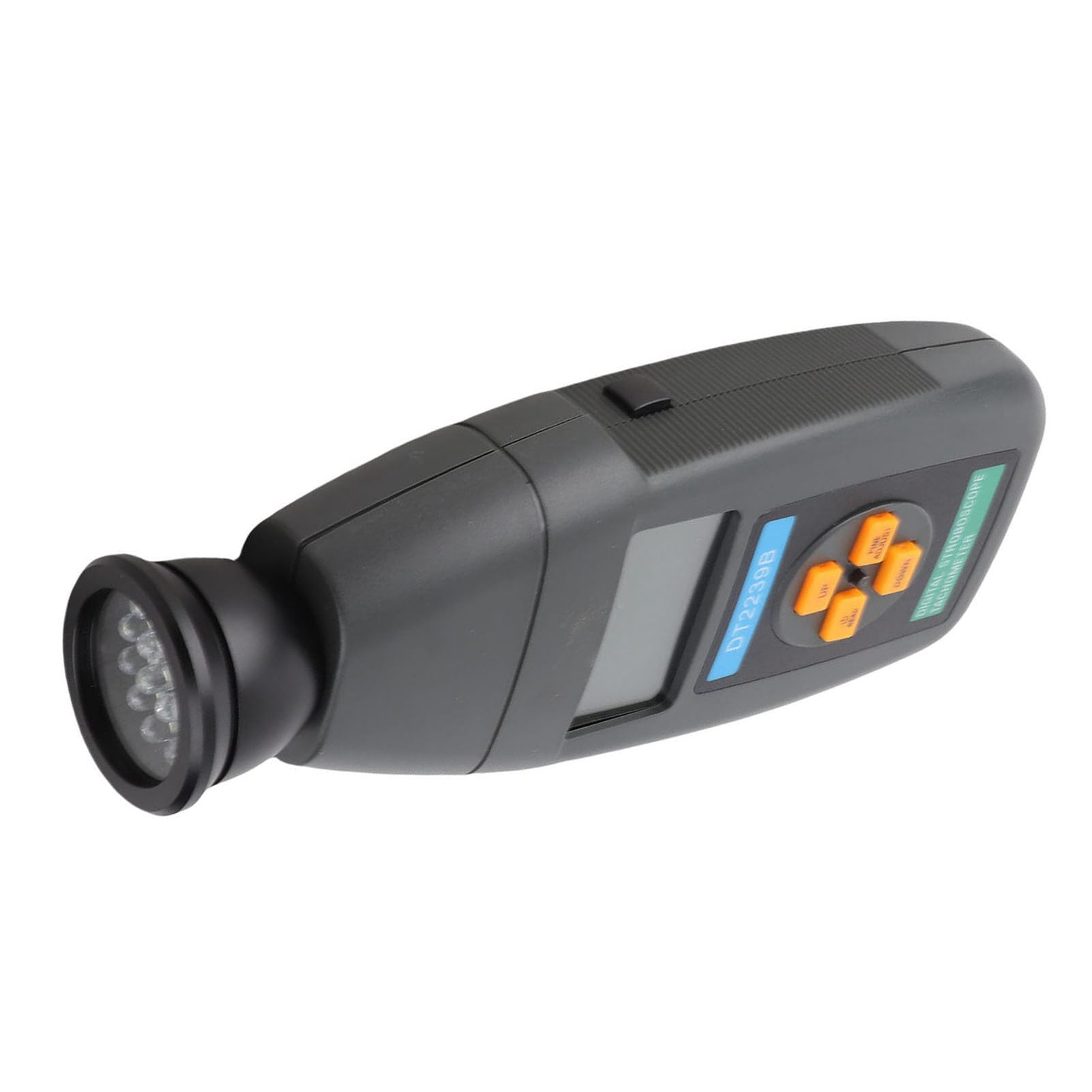 Tacómetro Fotoeléctrico Portátil Estroboscópico Digital para Medición Precisa de la Velocidad Medidor de Revoluciones Estroboscópico DT2239B