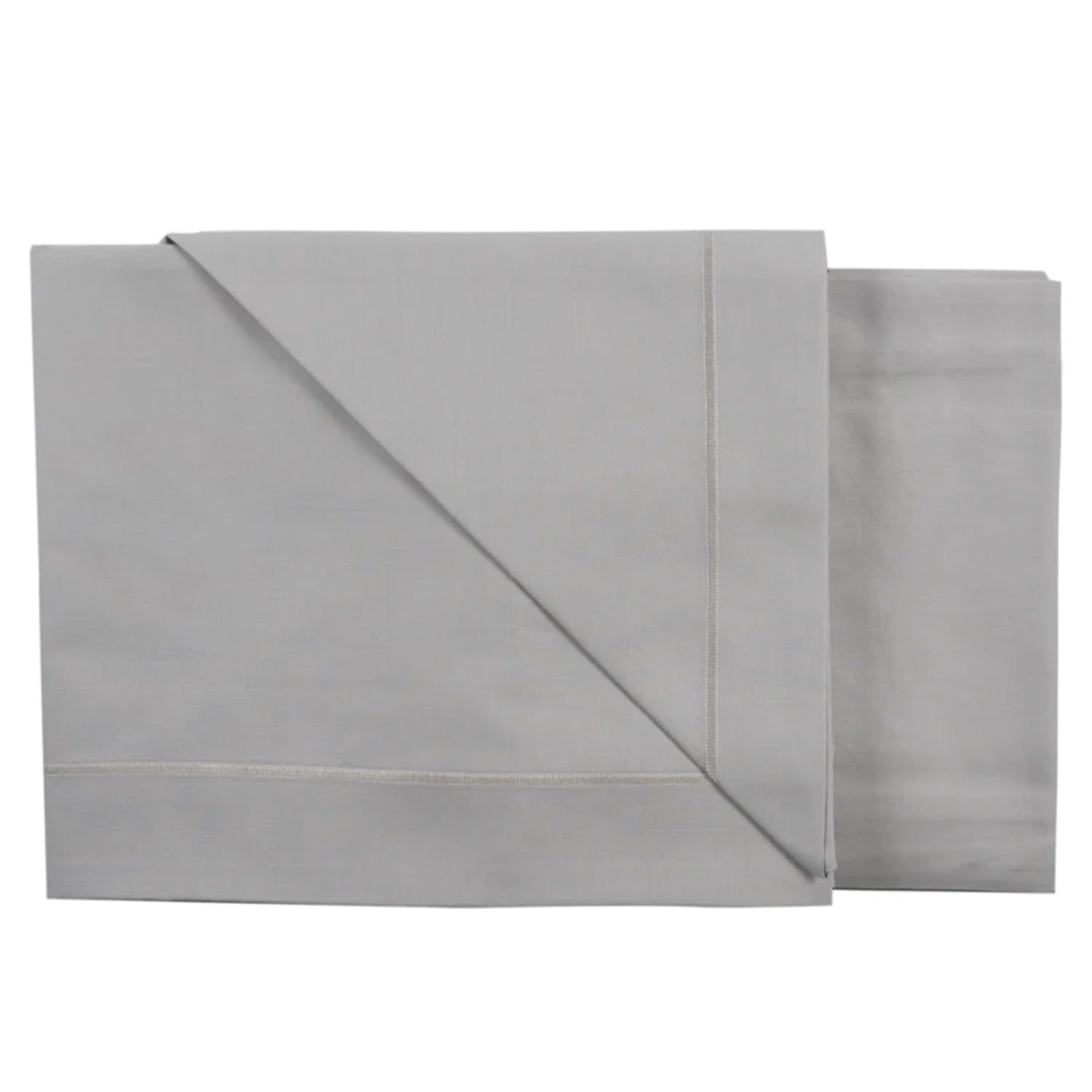 Lisola Set Lenzuola Neonato, per Lettino o Culla, Lenzuolo Sopra 120 x 180 cm + Sotto 60 x 130 cm + Federa 40 x 60 cm, Made in Italy, in Puro Cotone, Leggero e Delicato. Modello: Pix, Grigio