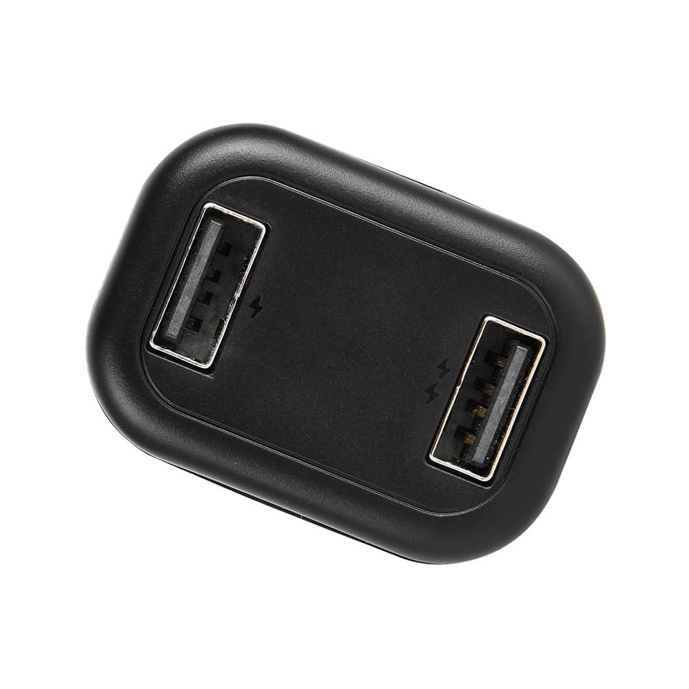 Baceyong 1 x Localizador GPS portátil en tiempo real para vehículos, cargador de coche con doble salida USB con localización GPS, dispositivo de rastreo GPS 2G