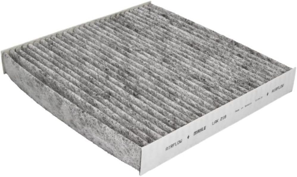 MAHLE LAK 216 Interior Cabin Air Filter - Carbon Activated Pollen Filter - with odor protection - Car